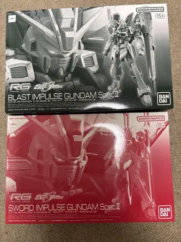 RG 블라스트 임펄스 Spec2 & RG 소드 임펄스 S pec2 세트