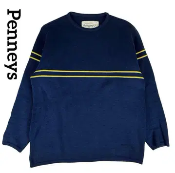 Penneys 페니스 vintage 크루넥 니트 스웨터