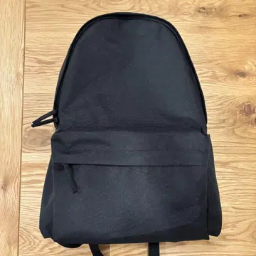 MUJI 어깨 부담을 줄이는 발수 럭색 블랙