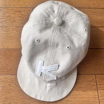 KAVU 베이지 캡 백 스트랩식