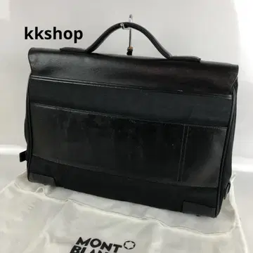 MONTBLANC 몽블랑 비즈니스 백 블랙 남성용 브랜드
