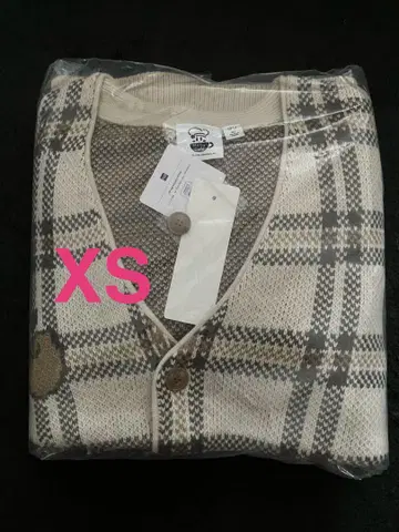 GU 커비 콜라보 V넥 가디건 XL