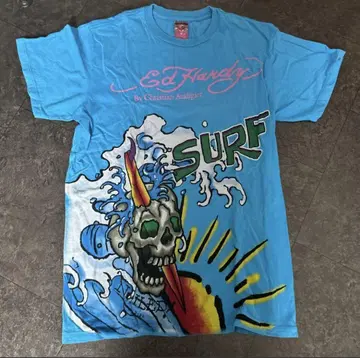 EdHardy 에드하디 T셔츠 서프 surf 서프 해골