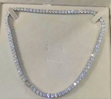 12.5ct 모이사나이트 글리터 체인 S925