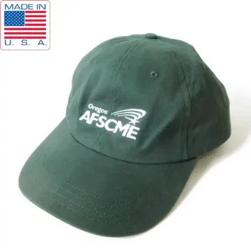 새상품 USA AFSCME 기업물 BB캡 그린 계열