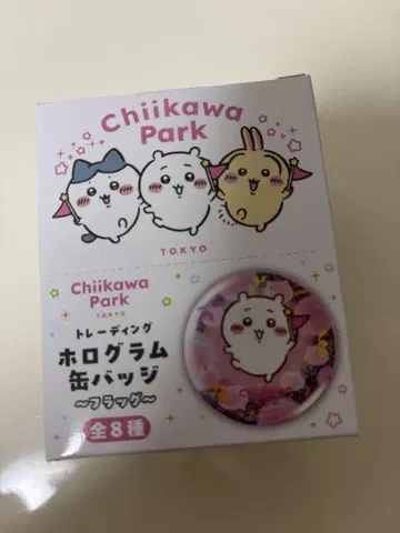 Chiikawa Park 홀로그램 캔뱃지 전 8종