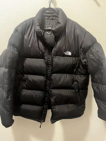THE NORTH FACE 블랙 다운 자켓 2XL