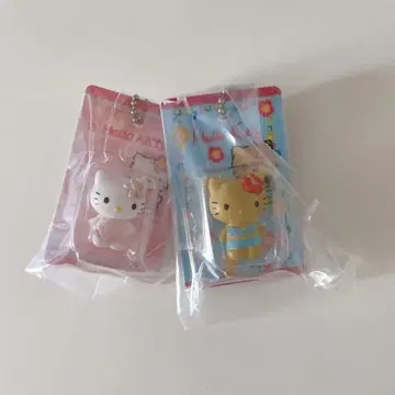 새상품 산리오 헬로키티 패키지 미니어처 컬렉션 일광화상 퀼트