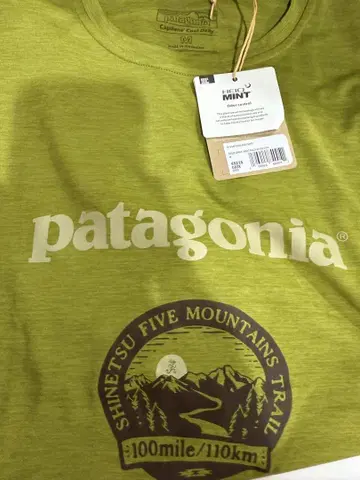 patagonia 2025 신에츠고가쿠 트레일 T셔츠 남성용 M사이즈