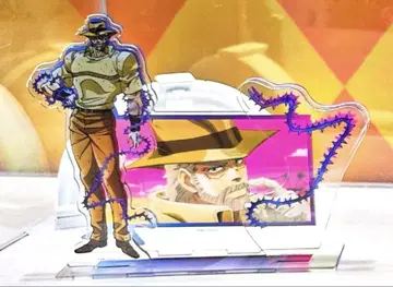 JOJO 제3부 중국 한정판 장면 조셉 아크릴 스탠드 개수 한정판