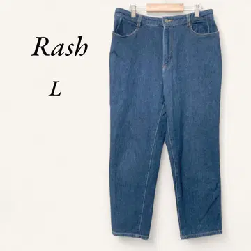 Rash 데님 팬츠 테이퍼드 카이턱 인터내셔널 L 블루