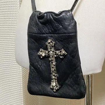 IFSIXWASNINE POUCH SKULL CROSS BLACK