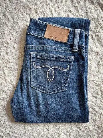 MOUSSY 파우더 데님 27인치