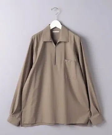 UNITED ARROWS 트로피컬 솔리드 스키퍼 셔츠 M