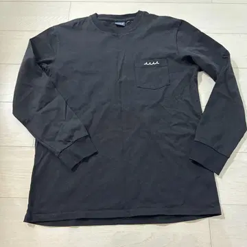 MUTA MARINE 무타 블랙 긴팔 론T