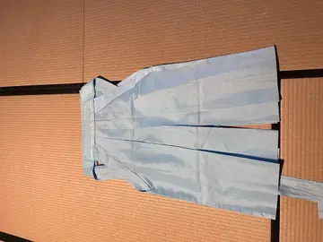 아사기색 하카마 작은 얼룩 있음