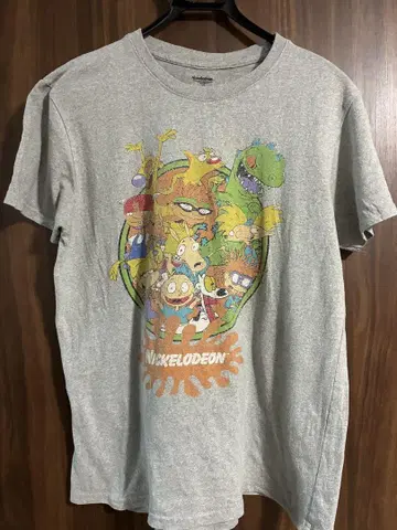 Nickelodeon 캐릭터 T셔츠 그레이