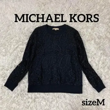 MICHAEL KORS 마이클코어스 긴팔 티셔츠 레이스 꽃무늬 M