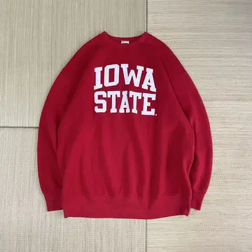 90s IOWA STATE 아이오와 대학 후르츠 맨투맨 XL
