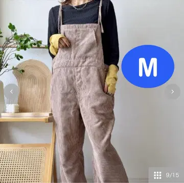 시마무라 mayo님 백 와펜 코듀로이 올인원 카멜 M