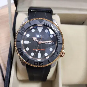 SEIKO 자동 와인딩 다이버 워치 200m 방수