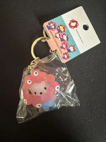미야쿠미야쿠 산리오 콜라보 클리어 키링 포차코