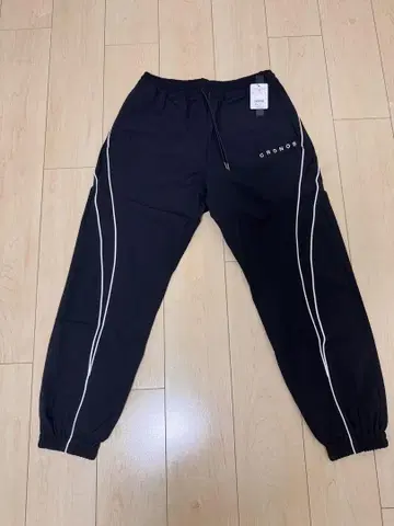 CRONOS 사이드 라인 조거 팬츠 38(M) 블랙