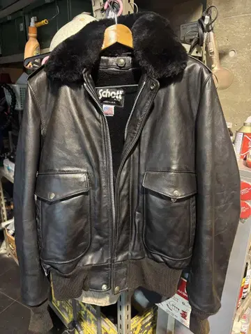 [고품질] Schott 184sm 38인치 라이더스 A-2/G-1