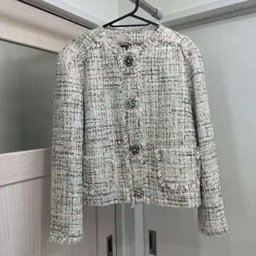 ZARA 트위드 자켓 XL
