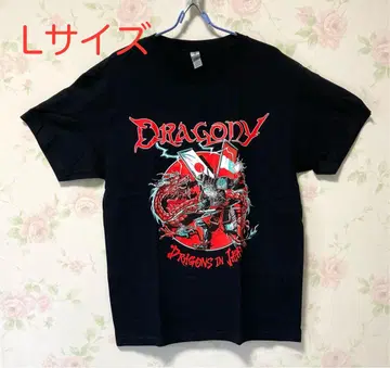 DRAGONY 첫 일본 방문 T셔츠 L사이즈 드래고니