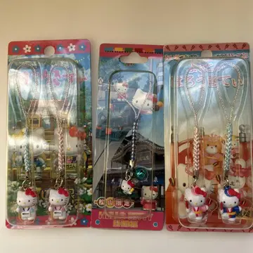 헬로키티 고토치키티 시코쿠 한정판 3개 세트