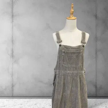 Eddie Bauer 코듀로이 원단 점퍼 원피스 모카색 M 상당