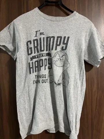 DisneyT셔츠 grumpy 캐릭터T