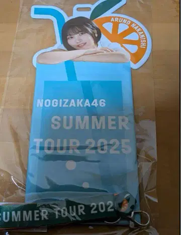 나카니시 아루노 개별 티켓 홀더 한여름의 전국 투어 2025 노기자카46