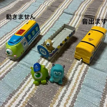 몬스터 주식회사 디즈니 리조트 프라레일 소프트 비닐 2체