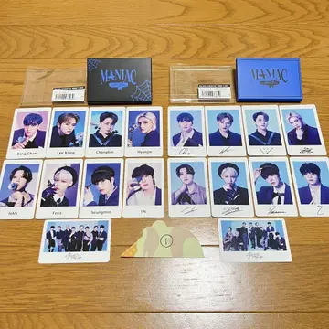 maniac straykids 포토 카드 세트
