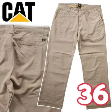 레어! 캐터필러 Caterpillar 와이드 스트레이트 치노 팬츠