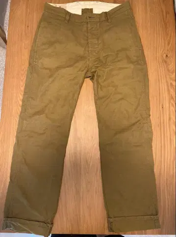 누디진 치노 팬츠 코튼 W31 LOOSE ALVAR