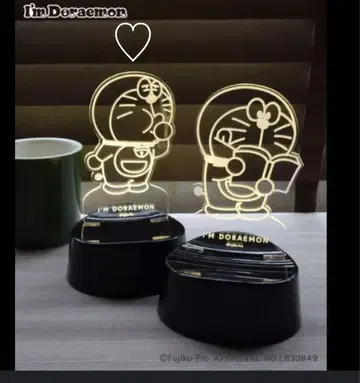 I'M DORAEMON 아크릴 스탠드 룸 라이트