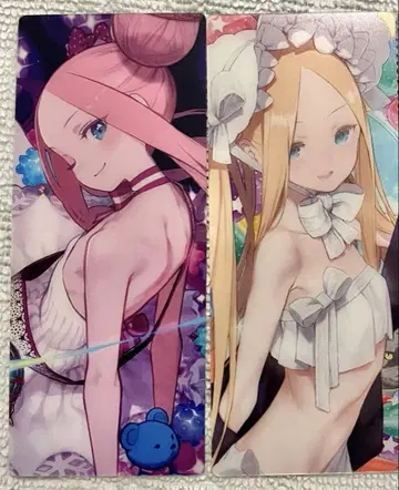 FGO 최종 재림전 편성 화면풍 카드 아비게일 2종