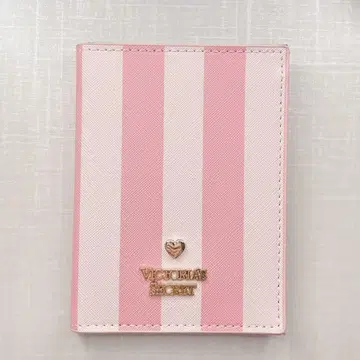 Victoria's Secret 여권 케이스 핑크 스트라이프
