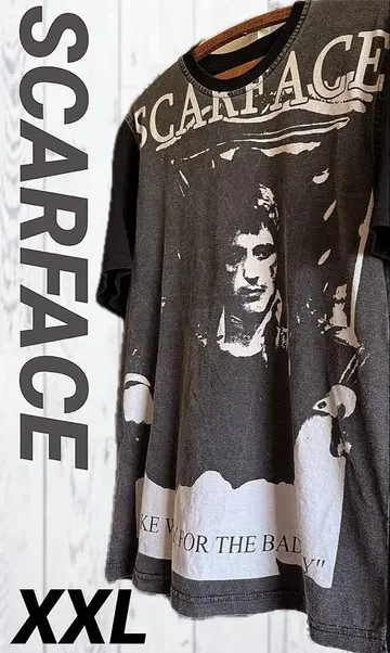 레어! 스카 페이스 scarface 알 파치노 프린트 T셔츠