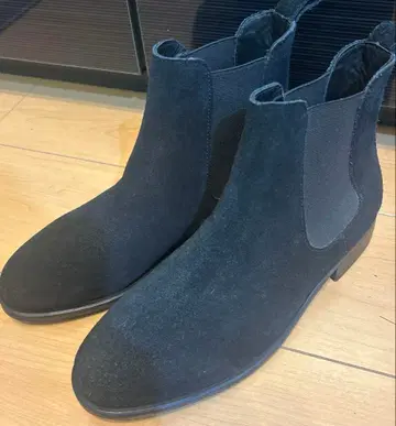 할인 가능 BEAMS LIGHTS 사이드 고어 부츠 블랙 컬러 26cm