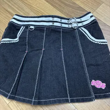 메조피아노 숏팬츠 데님 스커트 S