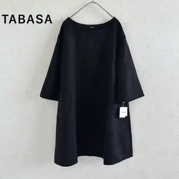 TABASA(타바사) 스웨이드풍 A라인 튜닉 일본제