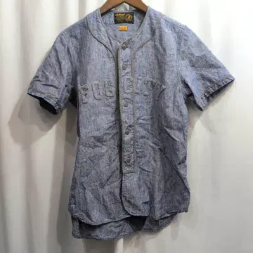 Jackman 잭맨 린넨 반팔 베이스볼 셔츠 M