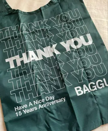 BAGGU THANK YOU 에코백 15주년 기념 단종