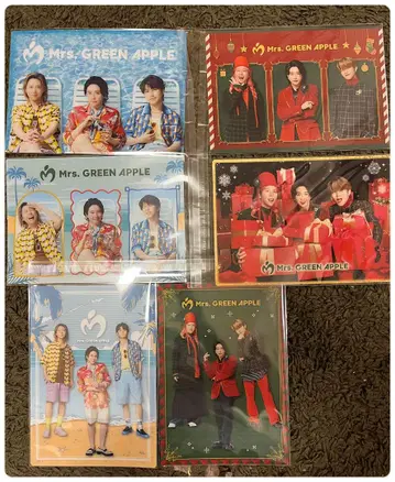 Mrs. GREEN APPLE 카드 세트 6장