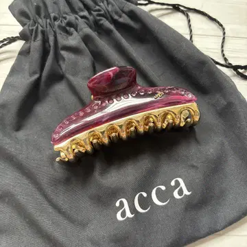 acca 헤어 클립 L 사이즈 새상품급