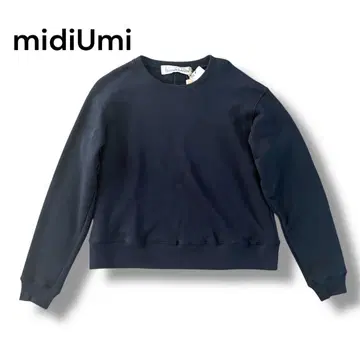 [ 택 포함 새상품 ] MidiUmi 기모 맨투맨 네이비 정가 1.3만